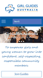 Mobile Screenshot of girlguides.org.au